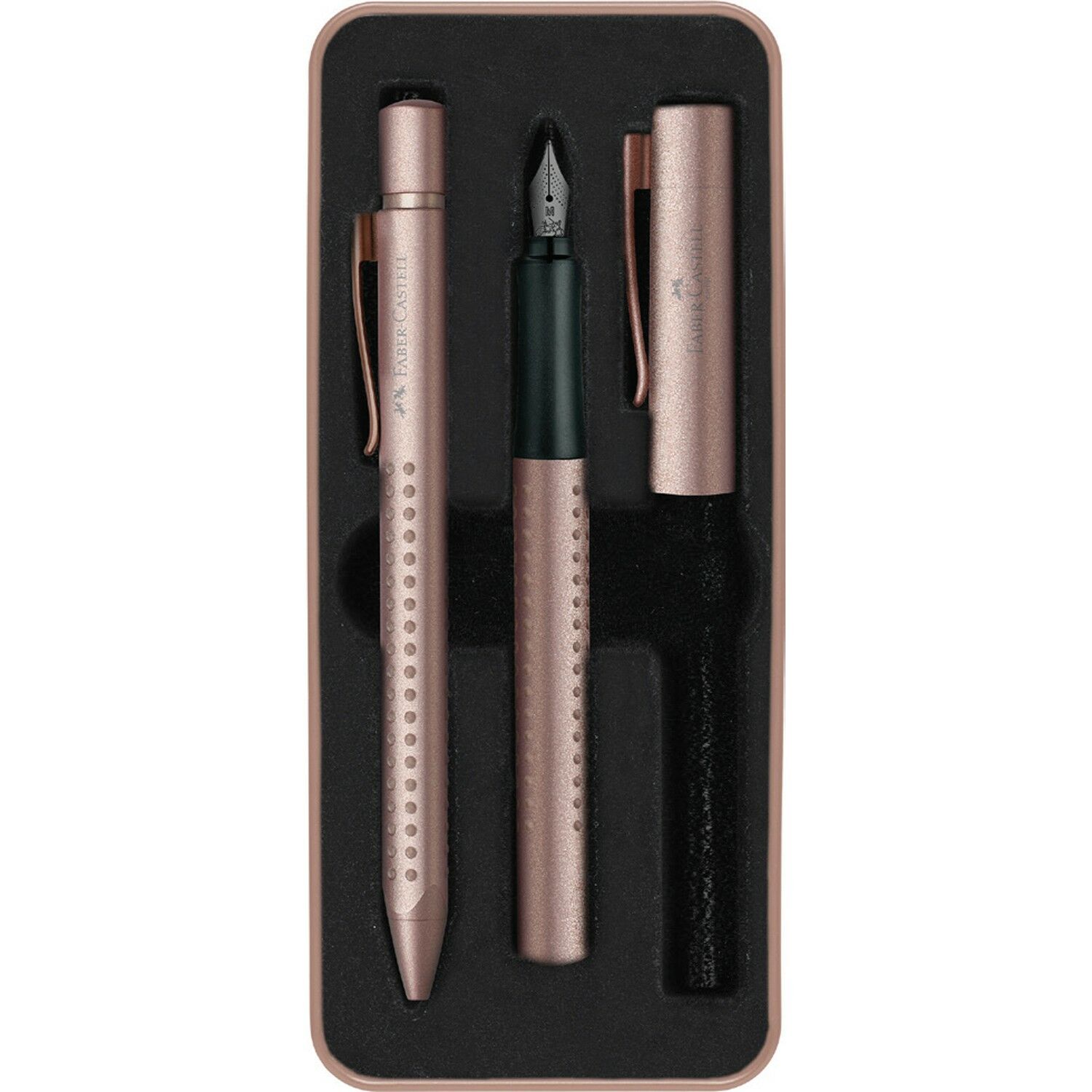 Faber-Castell Grip Dolma K. Tükenmez K. Set Bakır