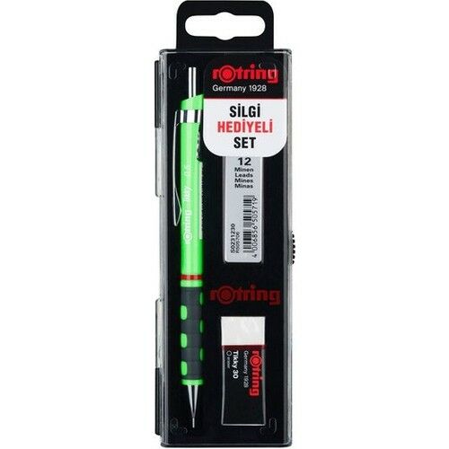 Rotring Tikky Versatil Okul Seti 0.7 Neon Yeşil