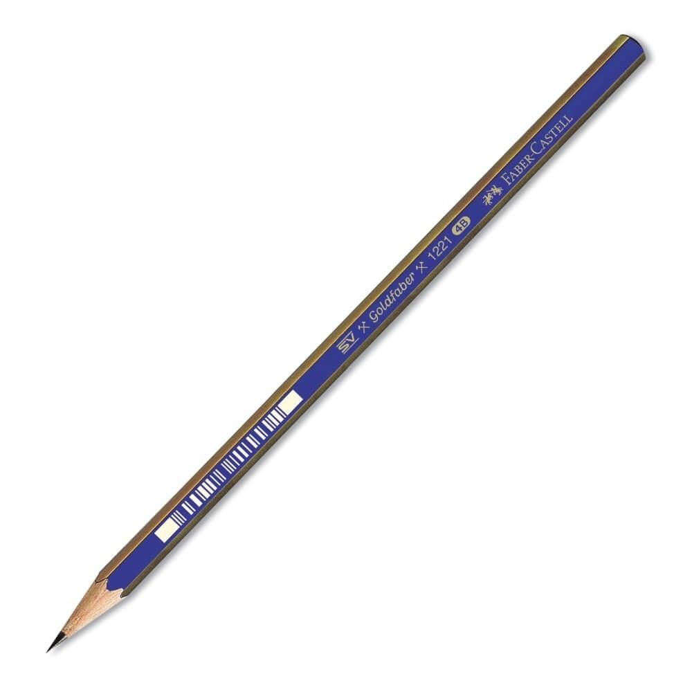Faber-Castell Kurşun Kalem Gold Dereceli 1221 4B 112504