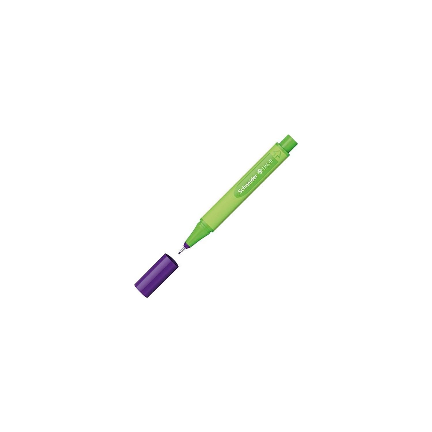 Schneider Link-It Fiber Uçlu Kalem 0,4 Mm Menekşe