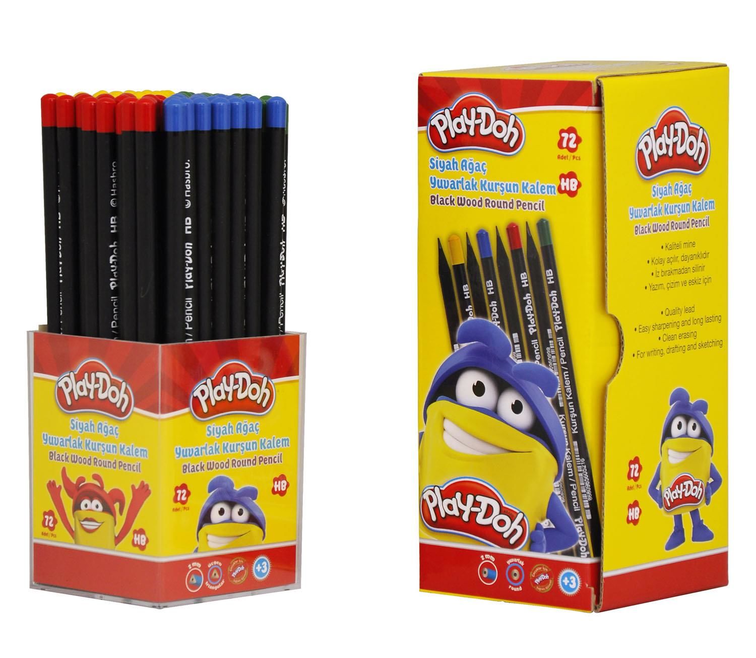 Play-Doh Siyah Yuvarlak Kurşun Kalem