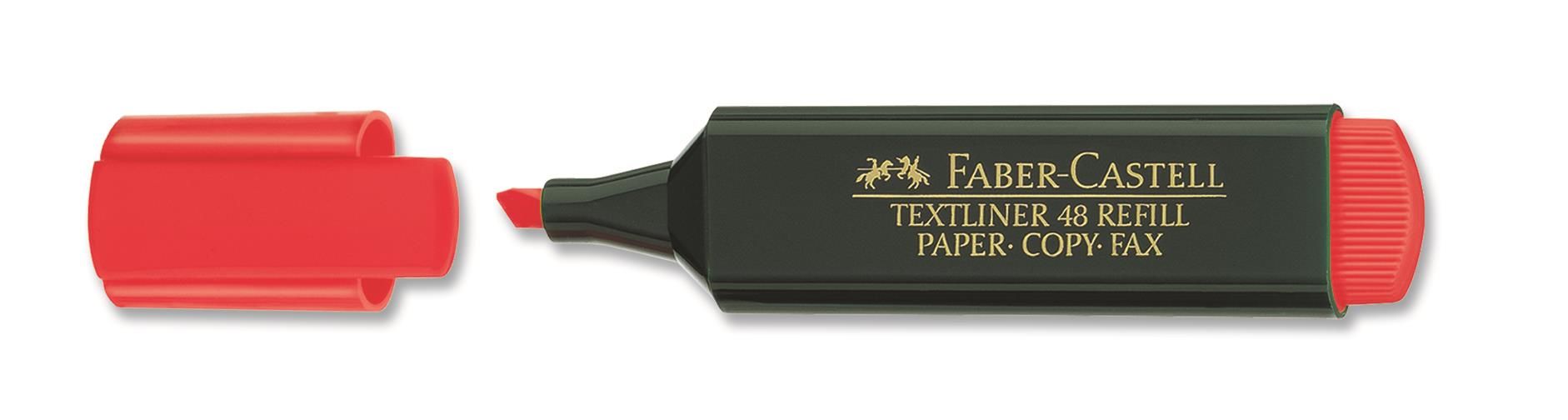 Faber-Castell Fosforlu K. Kırmızı
