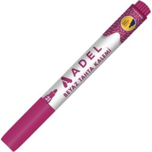 Adel Beyaz Tahta Kalemi Magenta 12'Li