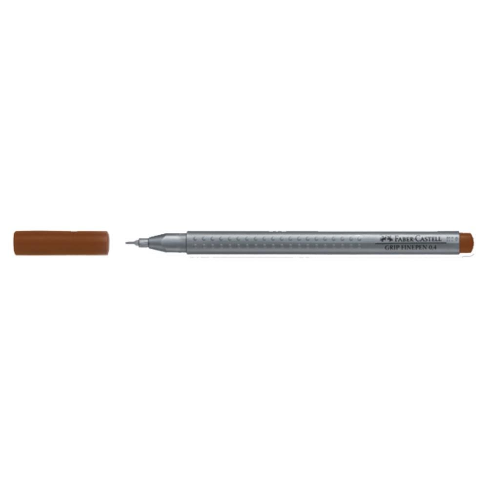Faber-Castell Grip Finepen 0,4 Mm Açık Kahve