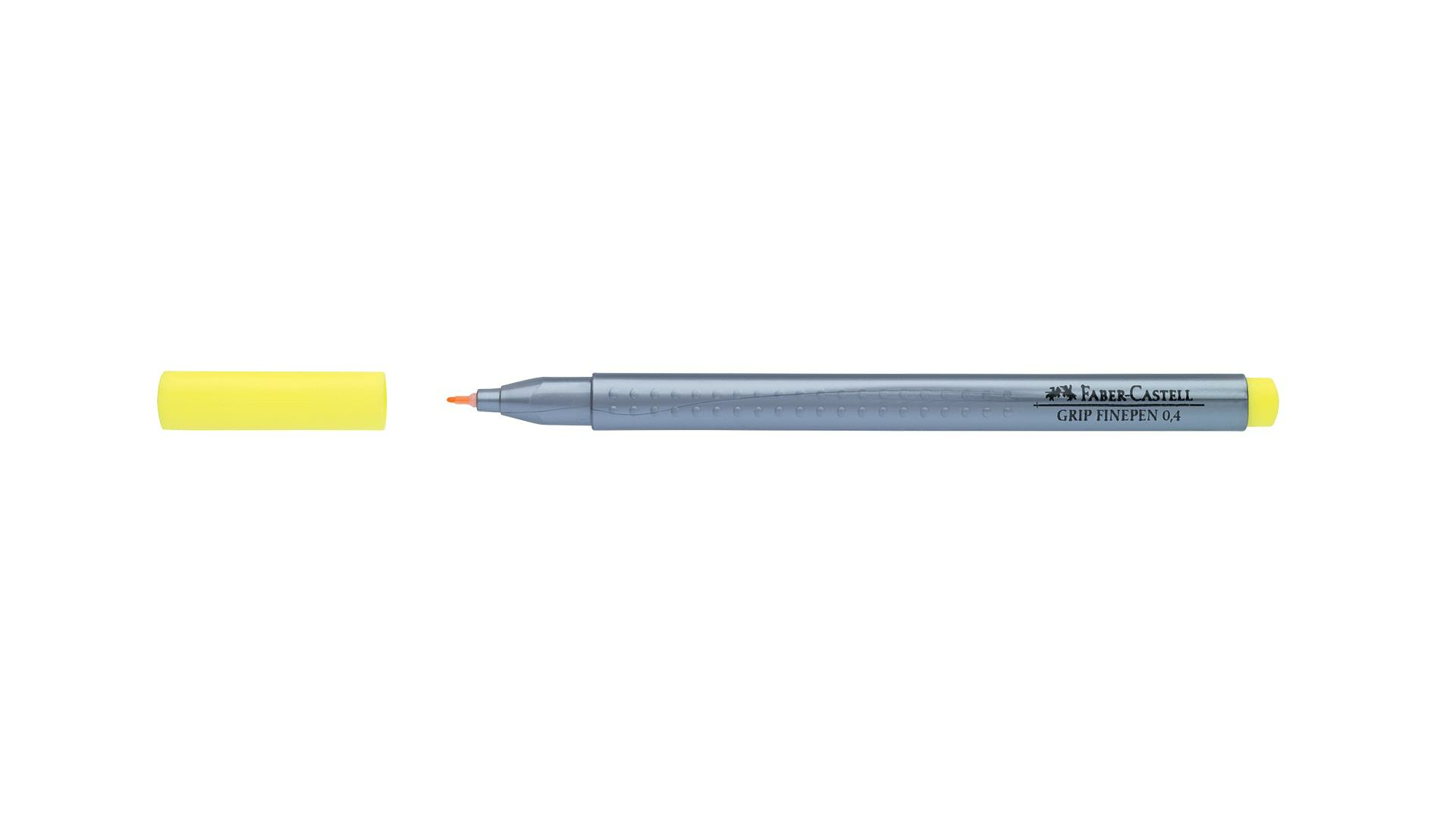 Faber-Castell Grip Finepen 0,4 Mm Sarı