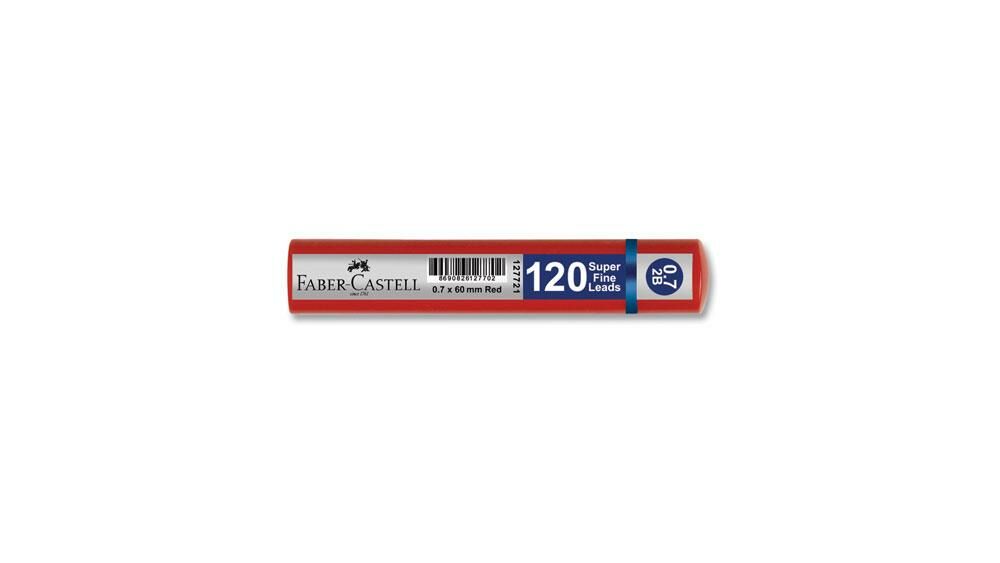 Faber-Castell Grip Min 0.7 2B 60Mm 120Li Krmz Tüp