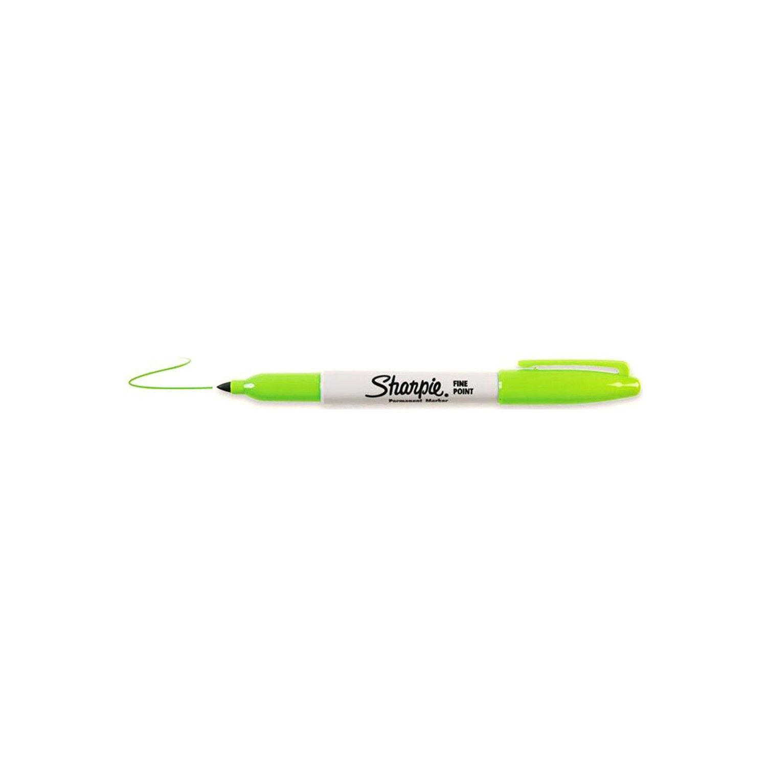 Sharpie Permanent Fıne Yuvarlak Uç Limon Yeşili