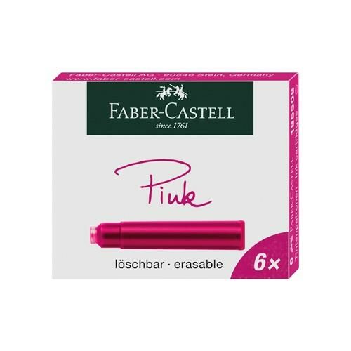 Faber-Castell Dk Kartuş, Pembe 6'lı