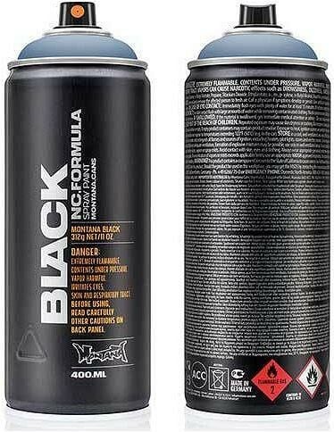 Montana Black Sprey Boya 400Ml Marlin Blk5185