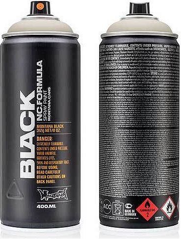 Montana Black Sprey Boya 400Ml Lambrate Blk7130