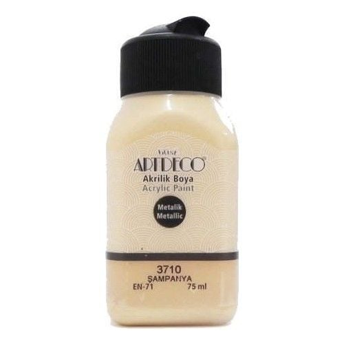 Artdeco Akrilik Boya 75Ml Metalik Şampanya