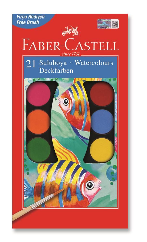 Faber-Castell Suluboya Büyük Boy 21 R.