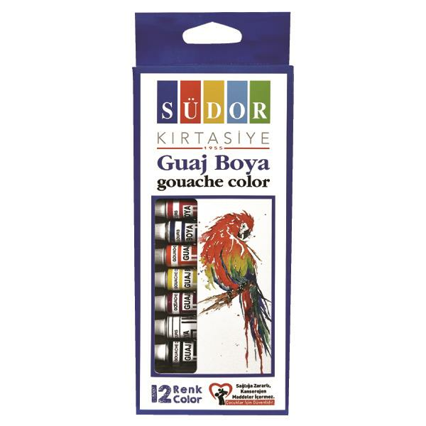 Guaj Boya Set Tüp 12X8,5 Ml