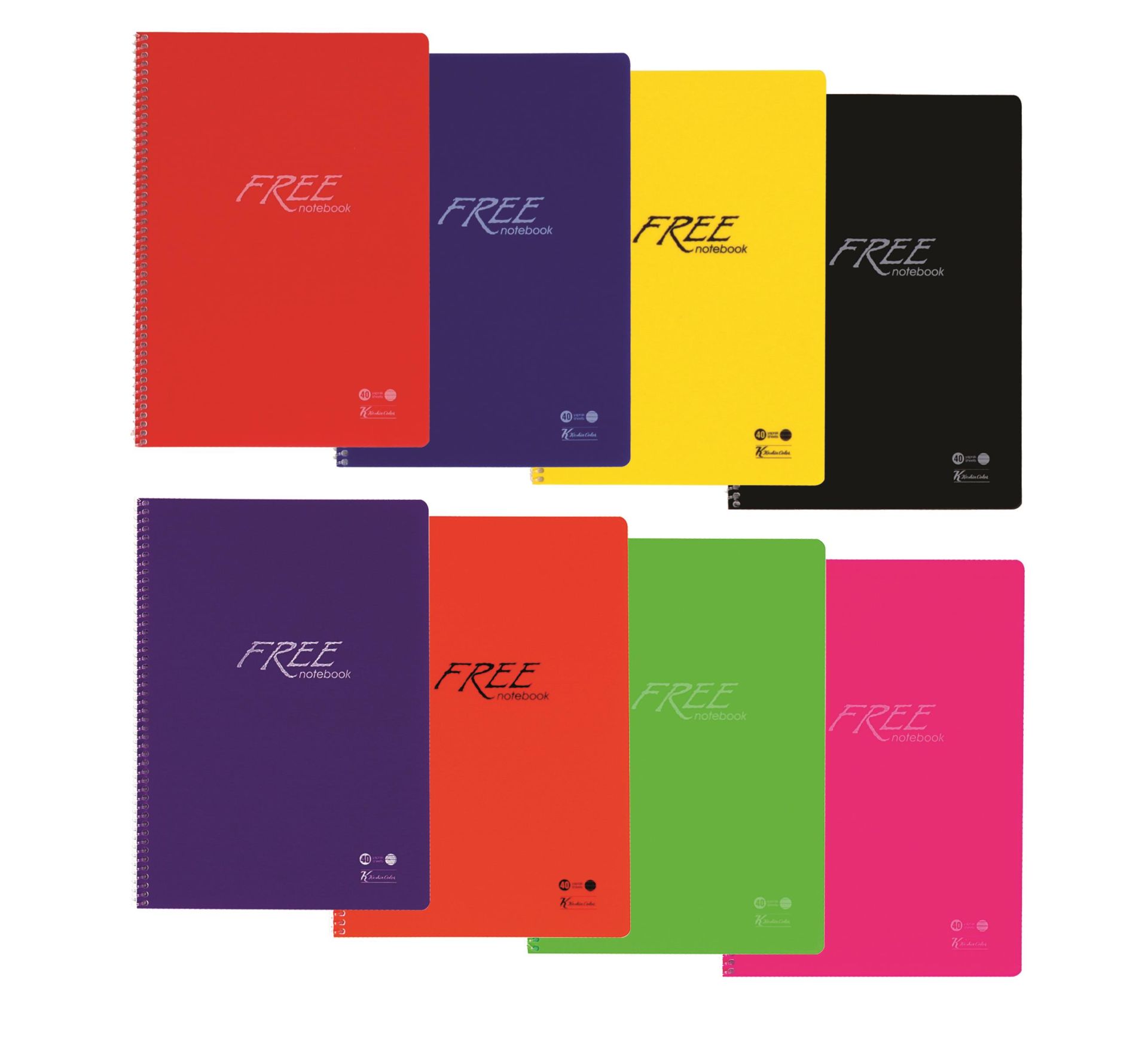Keskin Color A4 80 Yaprakdüz Pp Kapak Free Defter