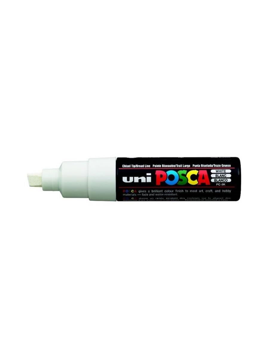 Uni Poster Markörü Posca Pc-8K 8.0 Beyaz