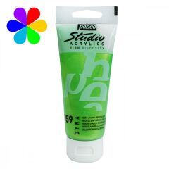 Acrylic Studio 100 Ml İridescent Green- Yellow