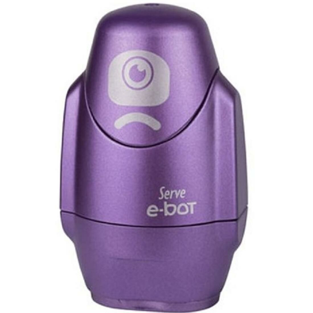 Serve E-Bot Silgili Kalemtıras Metalık Mor Tekli