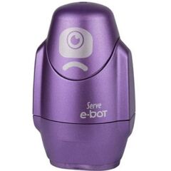 Serve E-Bot Silgili Kalemtıras Metalık Mor Tekli