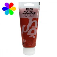 Acrylic Studio Boyaları 100 Ml Burnt Sienna