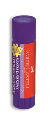 Faber-Castell Stick Renk Yapıştırıcı 10Gr,24Lü Mor
