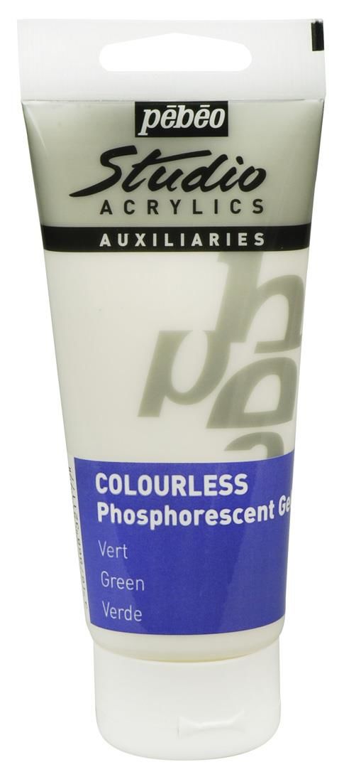 Acrylic Studio 100 Ml Phosphorescent Tranparent Gr