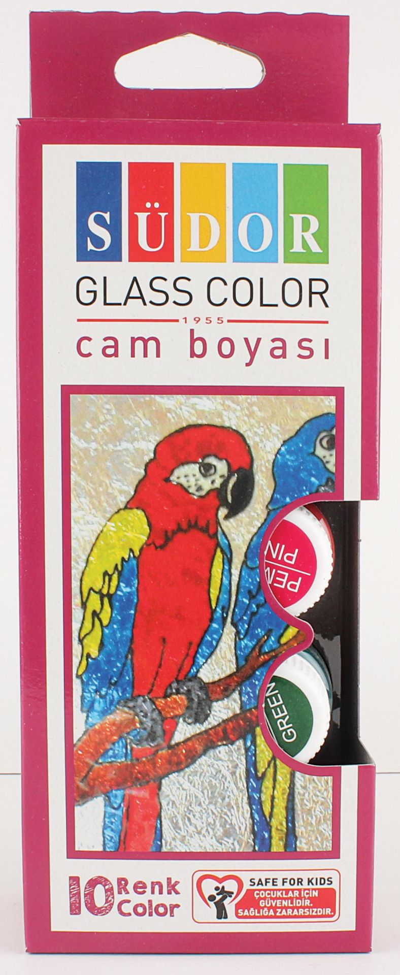 Cam Boya Su Bazlı Set 10X15 Ml