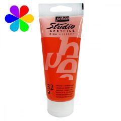 Acrylic Studio Boyaları 100 Ml Cadmium Orange
