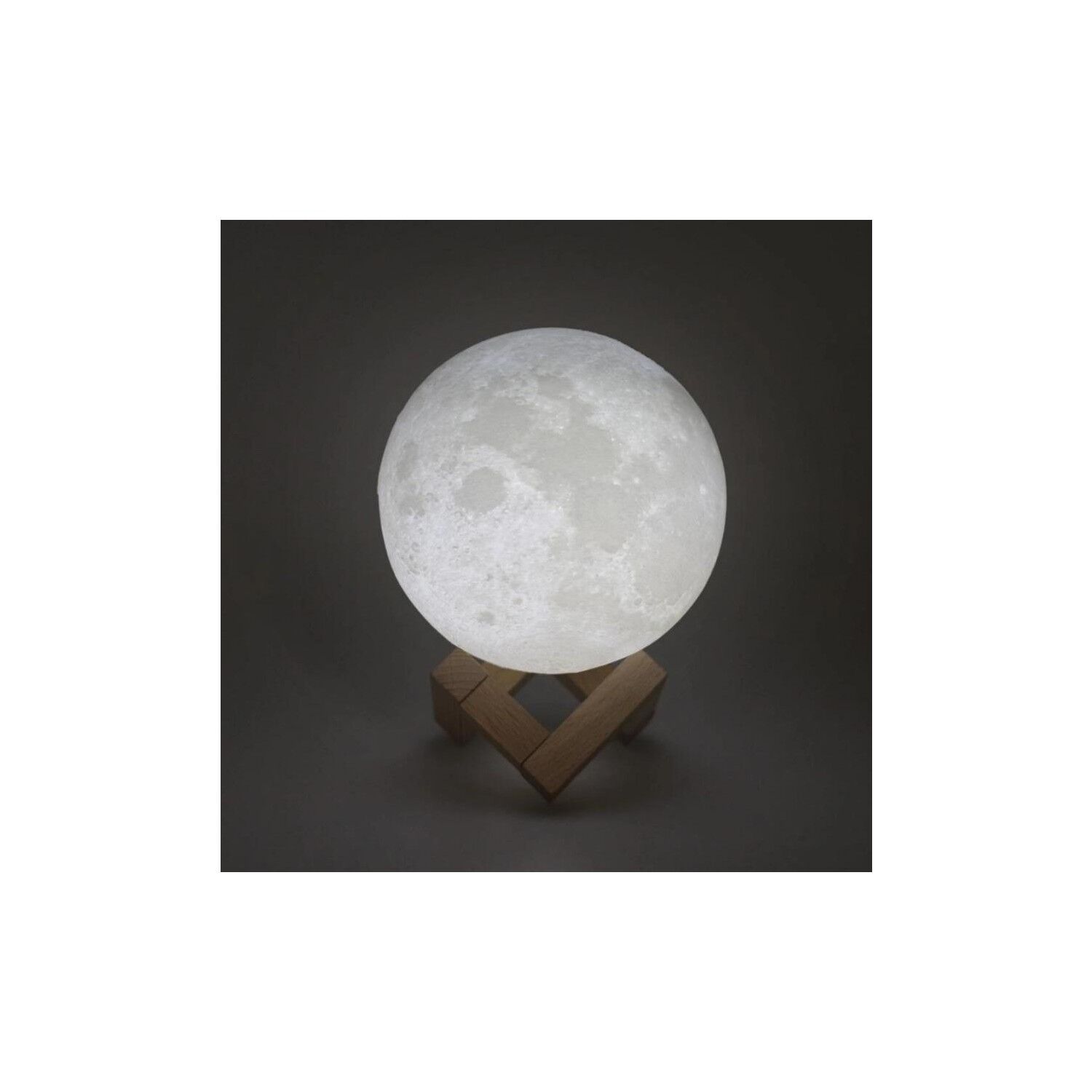 Kembs Biblo 3D Moon Usb Şarjlı