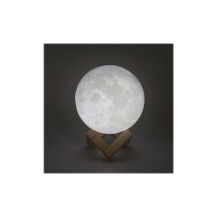 Kembs Biblo 3D Moon Usb Şarjlı