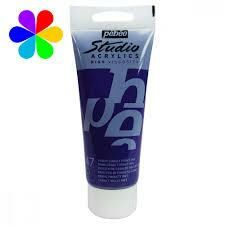 Acrylic Studio Boyaları 100 Ml Dark Cobalt Violet