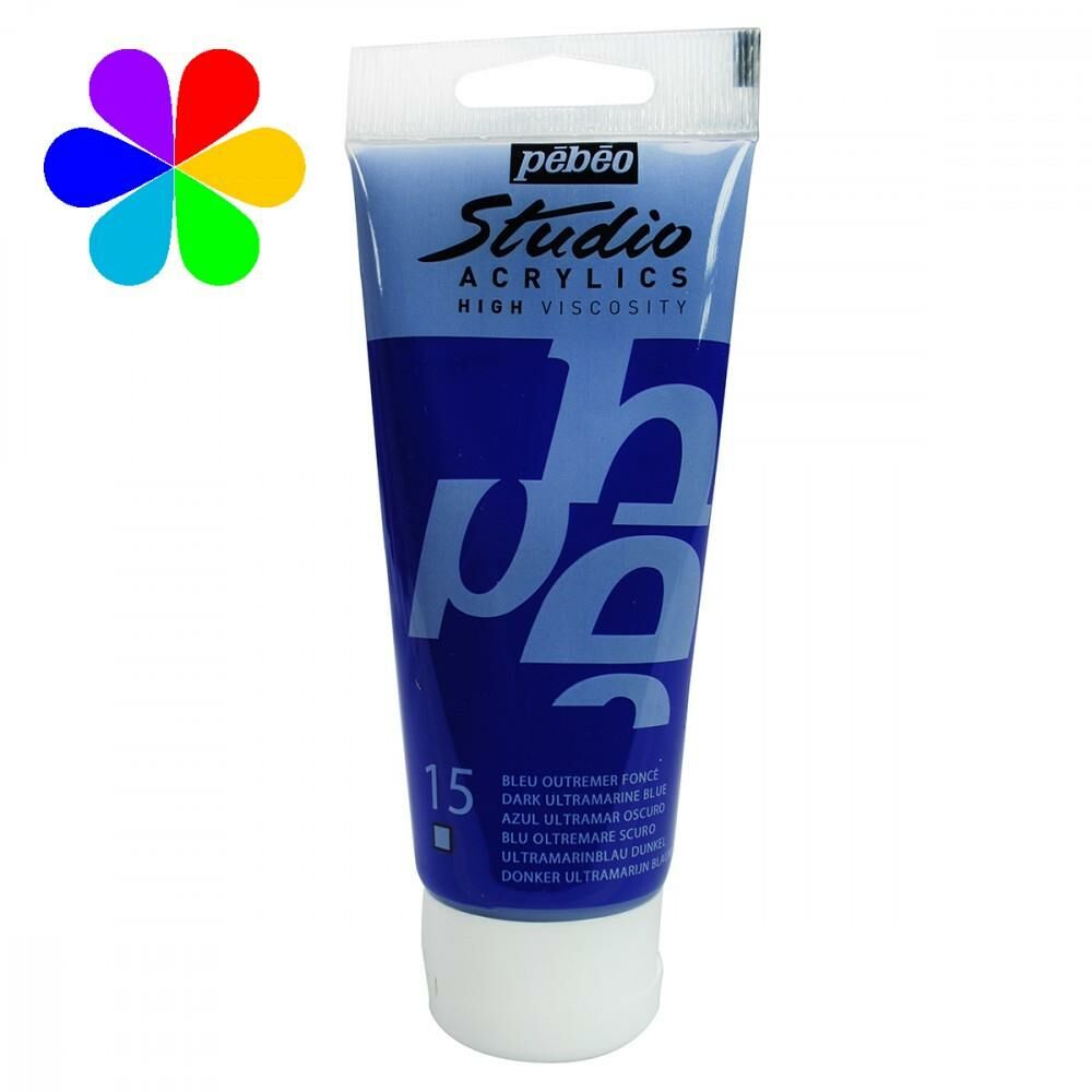 Acrylic Studio Boyaları 100 Ml Dark Ultramarine Bl