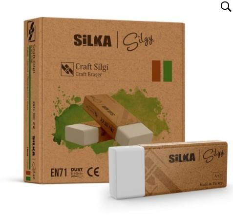 Silka Craft Beyaz Silgi