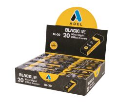 Adel Bl 789 Siyah Silgi, 20'Li