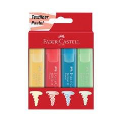 Faber-Castell Fosforlu K 46 Pastel R, 4Lü Karton