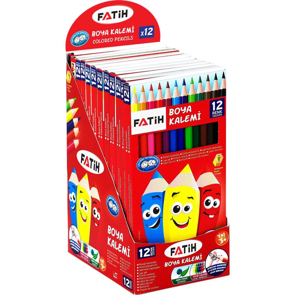 Fatih Kuruboya 12 Renk Tam Boy