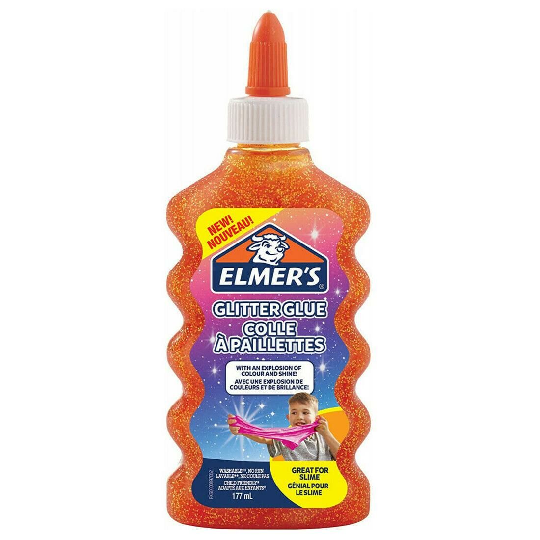 Elmer'S Simli Yapıştırıcı, Turuncu  177Ml