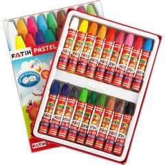 Fatih Pastel Boya 18 Renk King Size (Kutulu)