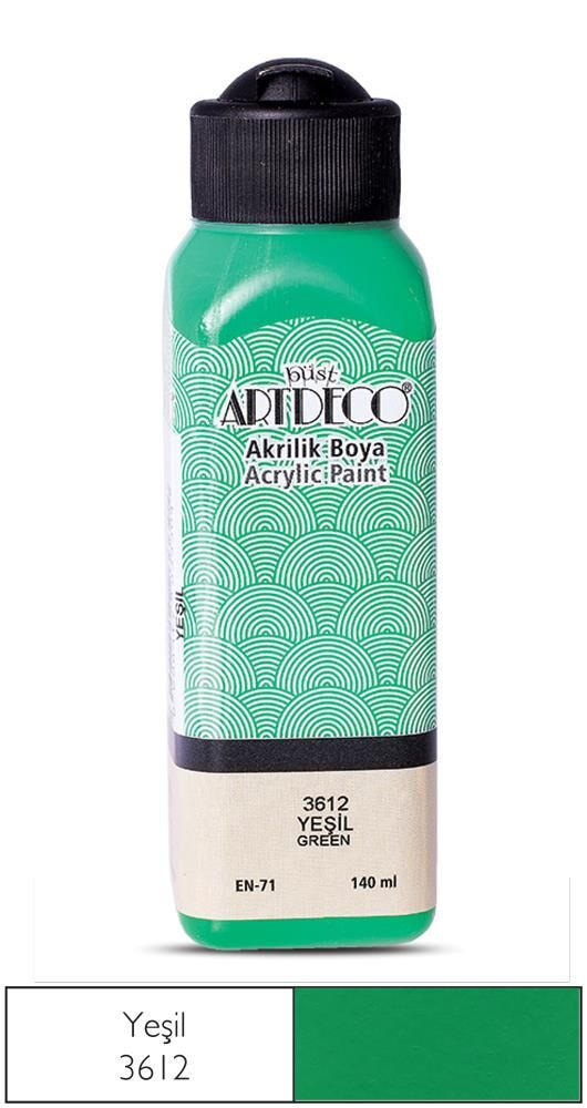 Artdeco Akrilik Boya 140Ml Yesil 3612