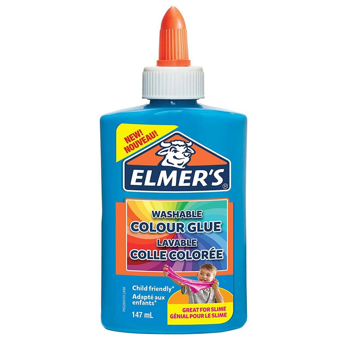 Elmer'S Mat Renkli Yapıştırıcı, Mavi 147Ml