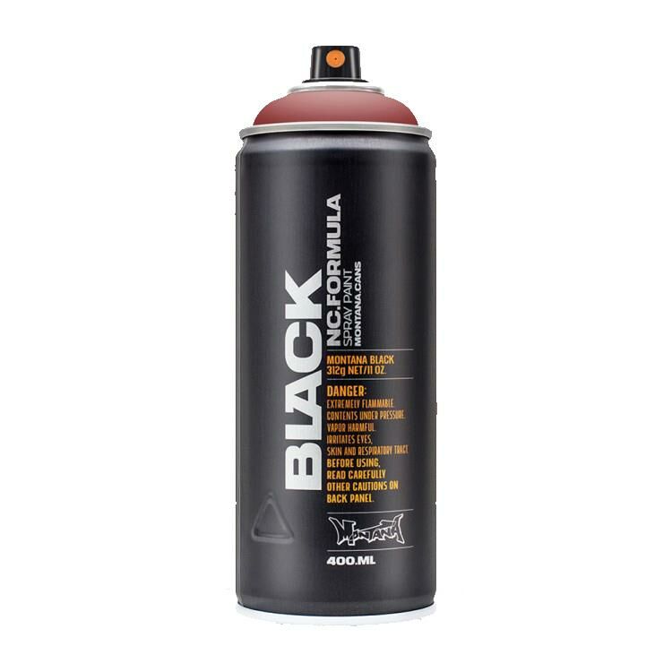 Montana Black Sprey Boya 400Ml Rust Blk8080