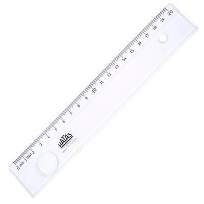 Hatas Geniş Plastik 20Cm Cetvel