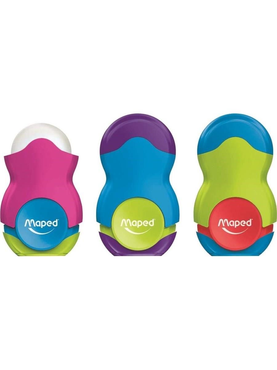 Maped Kalemtıraş Loopy Renkli Silgili Dısp. 49121