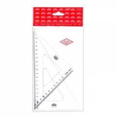 Hatas Teknik Okul Öğrenci Gönye Seti 21 / 60-45