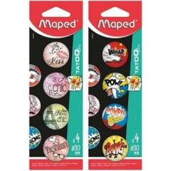 Maped Mıknatıs Tatoo 4 Lü Renkli Bls. 530010
