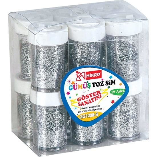 Mikro Gg 12-08S Gümüş Toz Sim