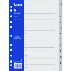 Noki Ayraç Pp 1-12 Rakam