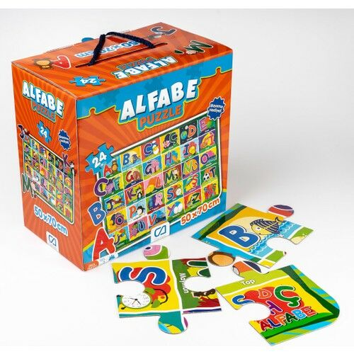Alfabe Eğitici Puzzle