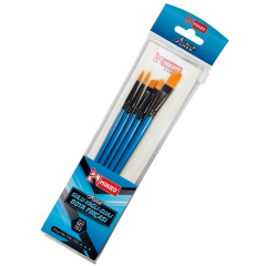 Mikro Mf-Set-102 Sulu-Yağlı-Guaj 5 Li Fırça Seti