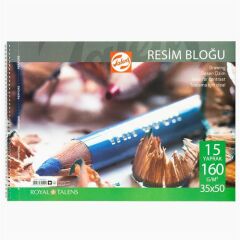 Talens 160Gr 35*50 15Yaprakspiralli Çizim Blok