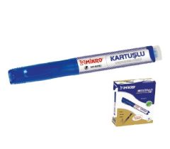 Mikro Mr-6019 Kartuşlu Beyaz Tahta Kalemi Mavi